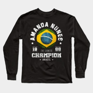 Amanda Nunes MMA Long Sleeve T-Shirt